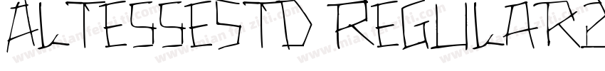 AltesseStd Regular24字体转换
